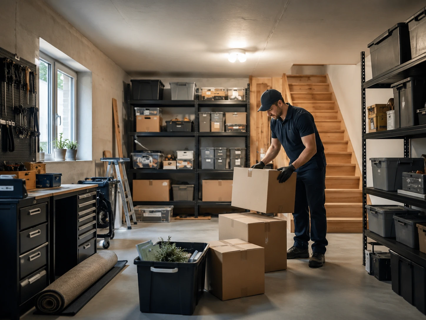 Räumung von Keller, Dachboden und Garage
